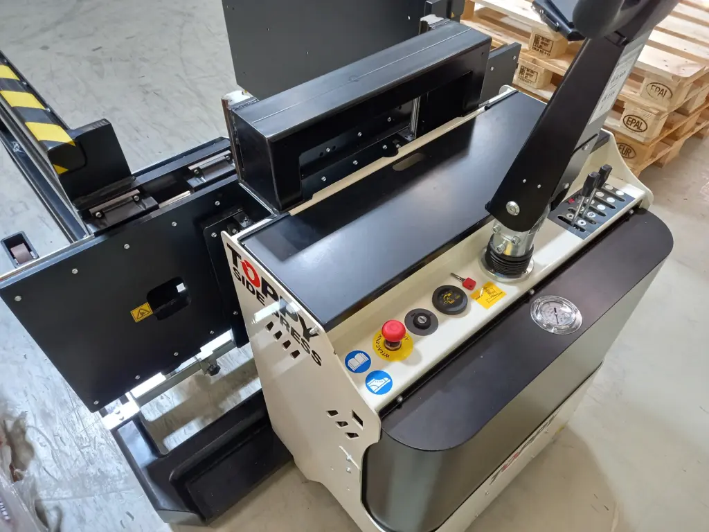 Mobilna Zmieniarka do palet Toppy Side press
