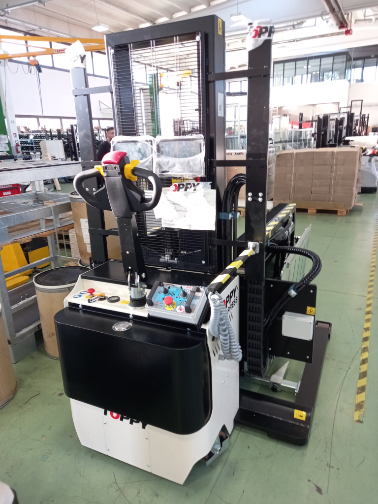 Mobilna Zmieniarko - sztaplarka do palet Toppy Falcon Wings Splitter