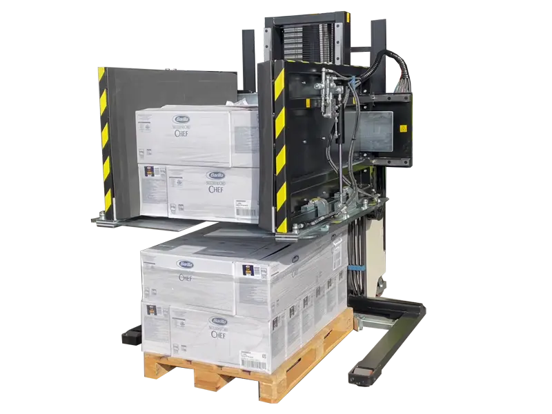 Mobilna Zmieniarko - sztaplarka do palet Toppy Falcon Wings Splitter