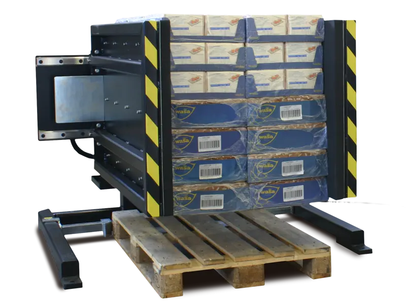 Stacjonarna Zmieniarka do palet Toppy Side Press Fixed